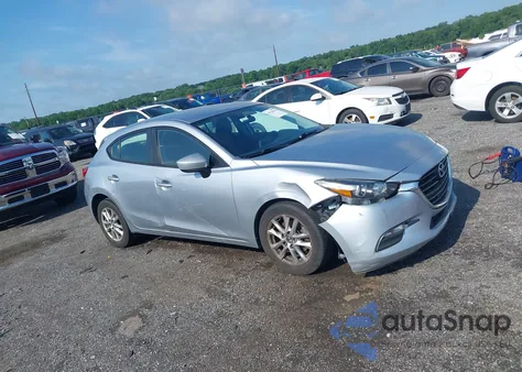 2017 Mazda 3 Sport из США, поврежденный, VIN 3MZBN1K79HM157896